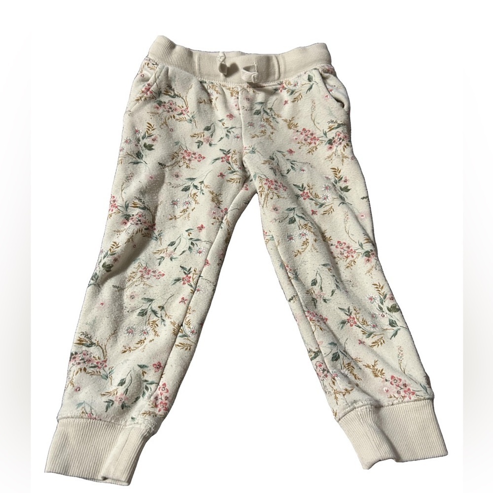 Oshgosh Bgosh Floral Sweatpants Size 2T